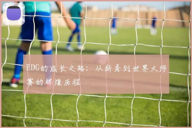 EDG的成长之路：从新秀到世界大师赛的辉煌历程